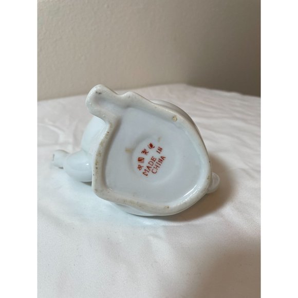 Vintage Chinese MCM Porcelain Creamer - Good Luck Cat/Maneki Neko - Picture 6 of 7